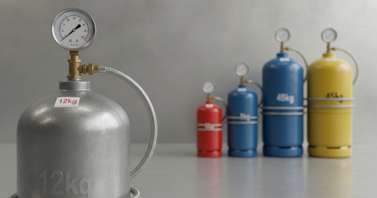 van bình gas bị kẹt