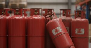 giá vỏ bình gas đỏ