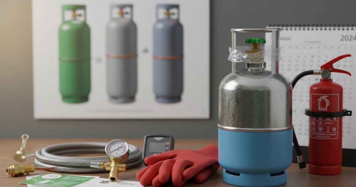 Những lưu ý quan trọng khi sử dụng gas mới lần đầu