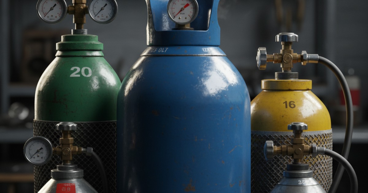 Áp suất trong bình gas các loại khác